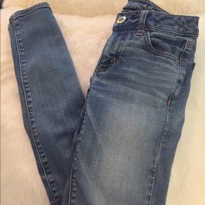 American eagle medium wash Jegging Jeans